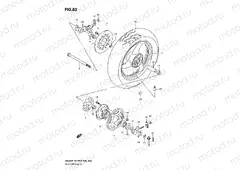 63 - REAR WHEEL