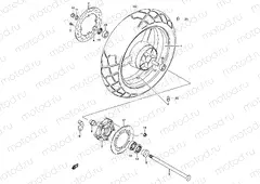 63 - REAR WHEEL