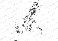 63 - STEERING STEM (E22, E25, E26)