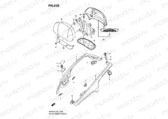 63B - PILLION RIDER HANDLE (AN650AK5)