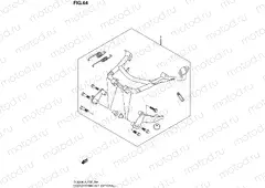 64 - CENTER STAND SET (OPTIONAL)