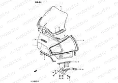 64 - COWLING (NO.1) (GS1100GKZ)