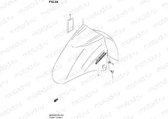 64 - FRONT FENDER (MODEL K6)