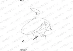 64 - FRONT FENDER (SV650SAL2 E24)
