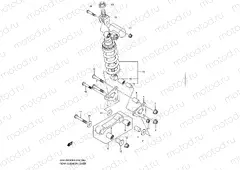 64 - REAR CUSHION LEVER