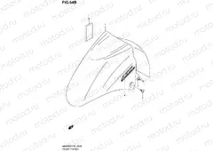 64B - FRONT FENDER (MODEL K8)