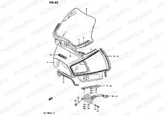65 - COWLING (NO.1) (GS1100GK2/GKD)