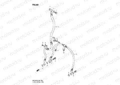 65 - FRONT BRAKE HOSE (GSF650K9/SK9/SUK9/UK9/L0/SL0/SUL0/UL0)