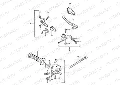 65 - LEFT HANDLE SWITCH (E22, E39)