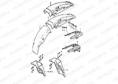 65 - REAR FENDER