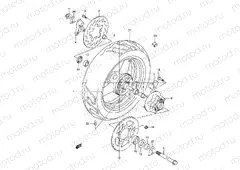 65 - REAR WHEEL