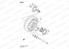 65 - REAR WHEEL