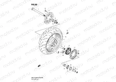 65 - REAR WHEEL