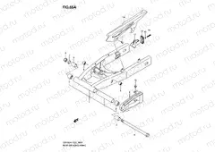 65A - REAR SWINGING ARM (MODEL K8)