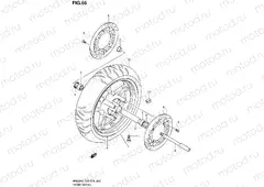 66 - FRONT WHEEL (AN650K3)