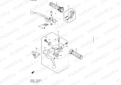 66 - HANDLE LEVER (SV650SL1 E02)