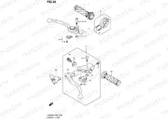 66 - HANDLE LEVER (SV650SL2 E02)