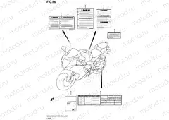 66 - LABEL (GSX-R600L2 E28)