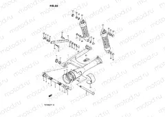 66 - REAR SWINGING ARM (MODEL H/J/K/L/M)