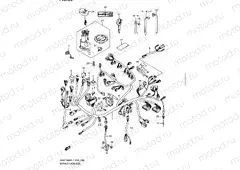 66 - WIRING HARNESS (GSX1300RL1 E02)