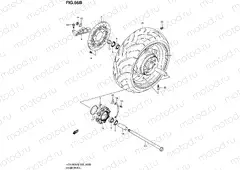 66B - REAR WHEEL (VZR1800L0/UFL0/ZL0/ZUFLO)