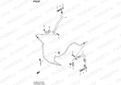 67 - REAR BRAKE HOSE (UH200AL4 P19)