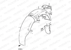 67 - REAR FENDER
