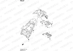 67 - REAR FENDER