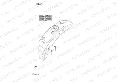 67 - REAR FENDER