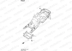 67 - REAR FENDER (GSF1250SL1 E24)