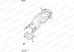 67 - REAR FENDER (GSF1250SL2 E24)