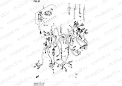 67 - WIRING HARNESS (GSF650L2 E21)