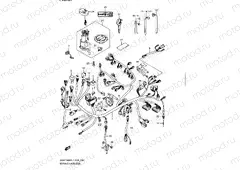 67 - WIRING HARNESS (GSX1300RL1 E24)