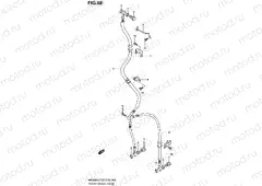 68 - FRONT BRAKE HOSE (AN650K3/K4/K5)