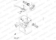 68 - HANDLE LEVER (SV650SAL1 E24)