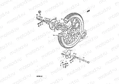 68 - REAR WHEEL