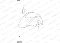 69 - FRONT FENDER