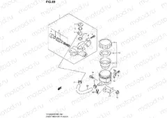 69 - FRONT MASTER CYLINDER (SV1000SK6/S1K6/S2K6/SK7/S2K7)