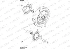 69 - FRONT WHEEL