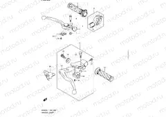 69 - HANDLE LEVER (SV650SUL1 E24)