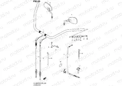 69 - HANDLEBAR (VL1500BTL3 E24)