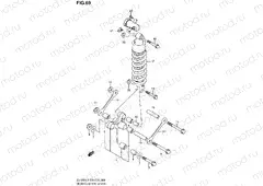 69 - REAR CUSHION LEVER (DL1000L2 E28)