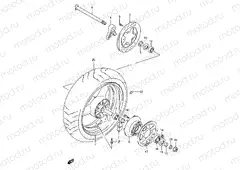 69 - REAR WHEEL