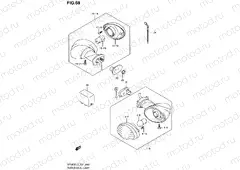 69 - TURNSIGNAL LAMP (SFV650AUEL3 E21)