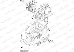 6A - CRANKCASE COVER (MODEL K9)