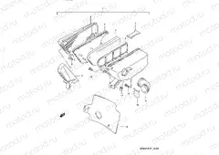 6B - AIR CLEANER (MODEL L E41/MODEL K E06 E.NO.211605~)