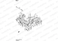 7 - CRANKCASE (AN400AL1 E33)