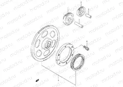 7 - STARTER CLUTCH