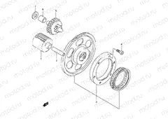 7 - STARTER CLUTCH