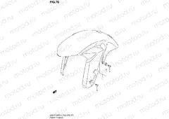 70 - FRONT FENDER (GSX-R1000ZL4 E33)